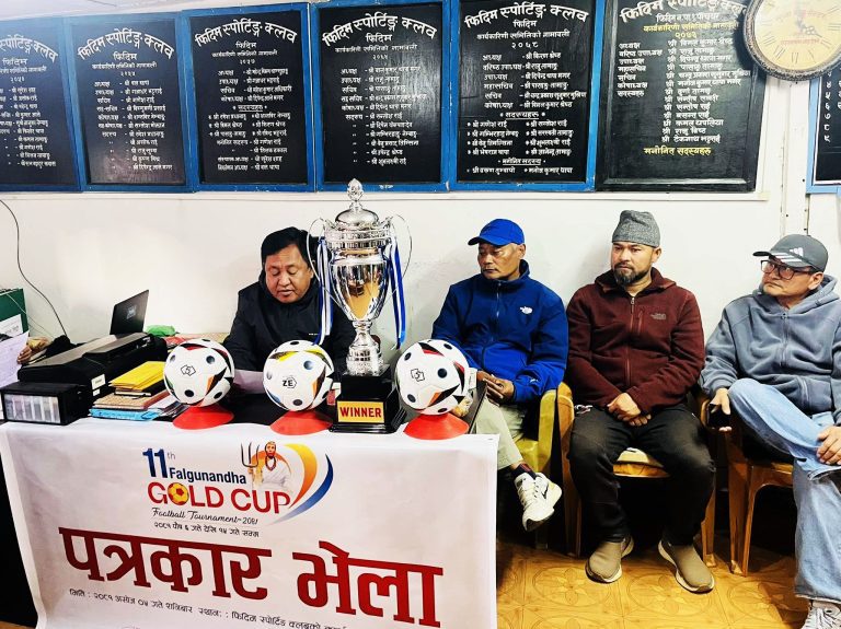 फाल्गुनन्द गोल्ड कप: १० लाख ५५५ प्रथम पुरस्कारसहित सर्वोत्कृष्ट खेलाडीलाई स्कुटर पुरस्कार