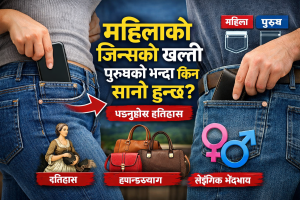 महिलाको जिन्सको खल्ती पुरुषको भन्दा किन सानो हुन्छ ? पढनुहोस् इतिहास