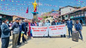 कुम्मायक गाउँपालिकामा ‘मूल्य पारदर्शिता’ तथा ‘राष्ट्रिय सरसफाइ’ सप्ताह सुरु