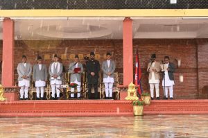 नवनियुक्त मन्त्रीद्वय गुरुङ र पुनद्वारा सपथ ग्रहण