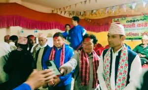 कुम्मायक कांग्रेसको सभापतिमा टंक पौडेल सर्वसम्मत